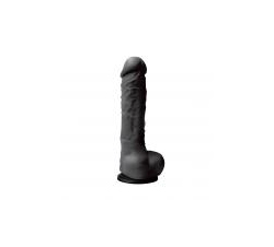 5 inches Silicone Dildo Suction Cup Black